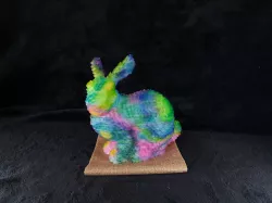 Pixel Stanford Bunny