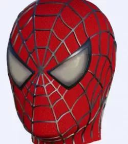 Raimi spiderman2 faceshell lenses 3D print files 