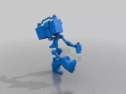 Robot with Boom Box