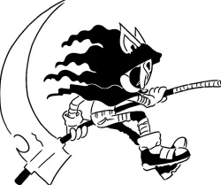 Sonic the Reaper stencil