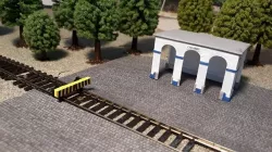 Tram Stop in H0 / HO