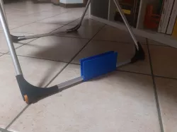 Vacuum robot barrier for drying rack