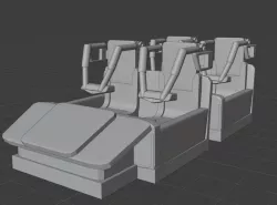 Vekoma MK1212 train body for LEGO/Micro K'nex