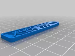 X666 JJP Keyring