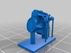 1/64 5.9 Cummins Engine