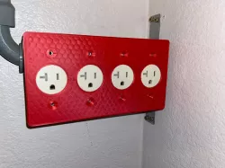 4-gang outlet cover