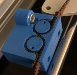 AM8 Ultra Minimal Y Belt Holder for Sensorless Homing