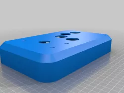 Arcade stick with Sanwa parts 4 button for Neogeo and Vectrex