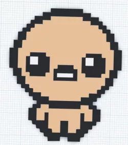Binding of Isaac - Isaac Character Model