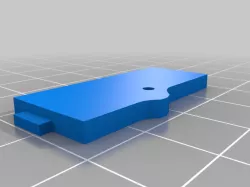Camera column for fit DJI Air Unit - for Tyro 129 and Darwin129