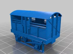 Cattle Wagon TT 120 Scale