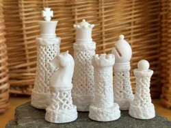 Celtic Chess Pieces