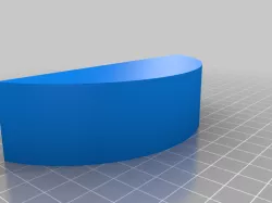 Chicken feed bucket spill blocker