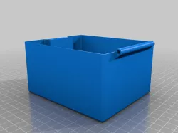 Customized box with latch