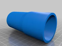 Dust commander vacuum adapter 