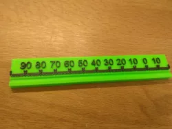 E Step Calibration Ruler