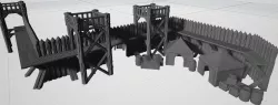 Fantasy Palisade Wall