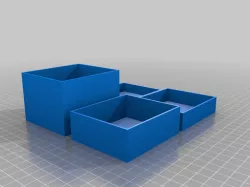 Fraction Cups (rectangular)