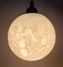 Hybrid Hanging/Desk Pluto Lamp