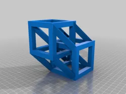 Hypercube Models (cube inside cube is created is remix)