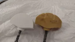 Lawnmower wing nut