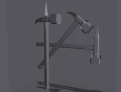 Medieval Warpick for Mythic Legions