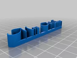 Miller Customized 3D name plate