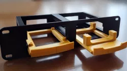 Mini server rack modular shell