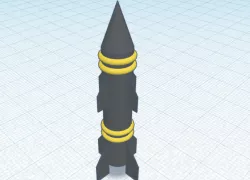 Missiles for Missile Pod-style Battery Holders AA/AAA by masa4dc