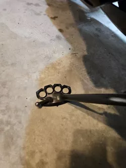 MOTORCYCLE KICKSTAND PAD KNUCKLES 