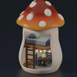 Mushroom house