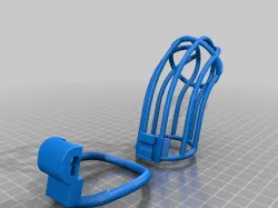 My Customized [18+ NSFW] Parametric Chastity Cage