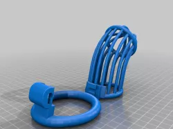 My Customized [18+ NSFW] Parametric Chastity Cage