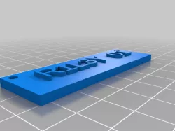 My Customized Custom Name Plate
