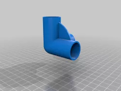 My Customized elbow for joining 20mm ext PVC pipe