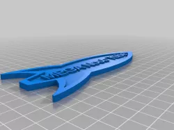 My Customized Futurama Rocket With Alien Text MEGA noob tube v5