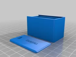 My Customized Procedural generated character box for DnD mini's. (SCAD file)