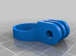 My Customized Simple GoPro Mount Customizer (Modular Mounting System)