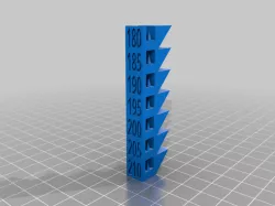PLA PLA+ Temperature Tower 180-210