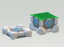 Portal Cube Box