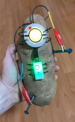 PotatOS (GladOS from Portal as a Potato)