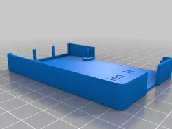 Raspberry Pi 4 case (remix from Adrienadr)