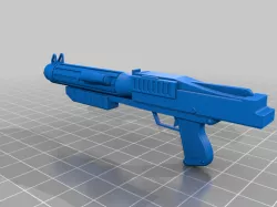 Realistic style Star Wars Bad Batch Elite Squad DC15 blaster for action figures and cosplay 1:12 , 1:6 , 1:1 scale