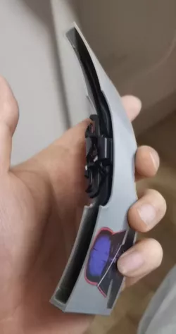Sunglass clip container