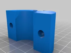 Toy Micro scooter mount clip ⌀22