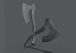 Viking one handed axe for Mythic Legions