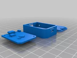 Wemos D1 case - Micro-USB powered