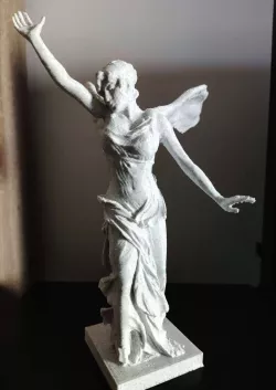 Winged Sappho of Samothrace