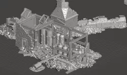 1-100 WWI Destroyed (Sugar) Factory