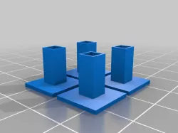 1:24 rc body mounts (velcro. NO MORE R-clips)